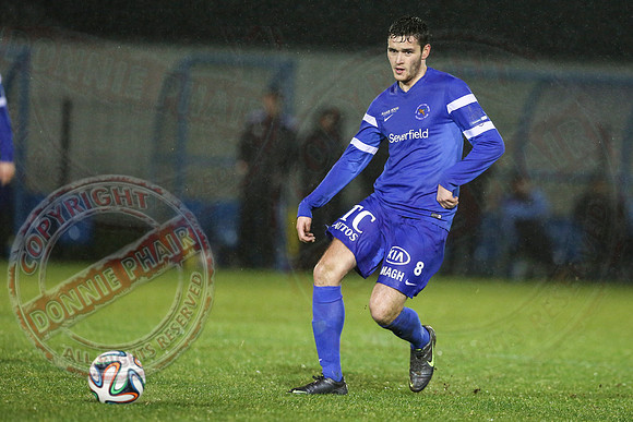 Ballinamallard United (2) V Ballymena United (3) in League Cup Semi-Final.