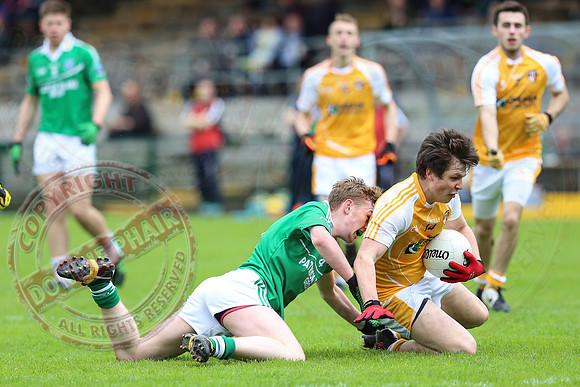 Fermanagh (2-8) V Antrim (5-10) in Ulster Minor Championship.