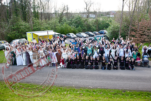 Brides In Wellies, Charity Walk at Castle Coole, Enniskillen.