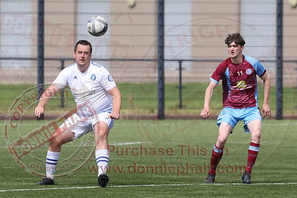 Derrychara United (1) V Tummery (2) in Mercer Football League-2