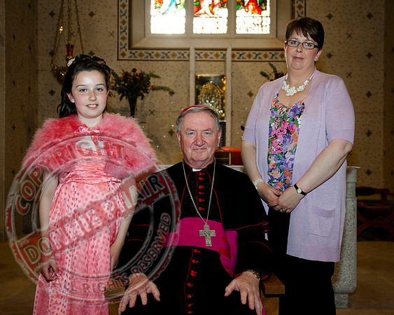 Bishop Duffy's last Confirmation as Bishop of Clogher.