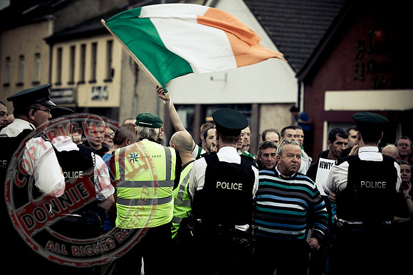 Loyalist Parade in Newtownbutler.