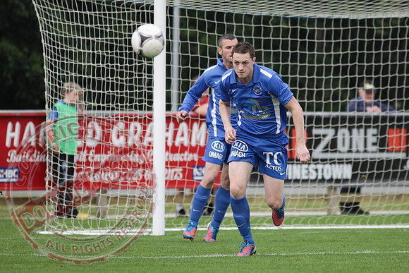Ballinamallard FC V Dungannon Swifts in IFL Premium League Game.