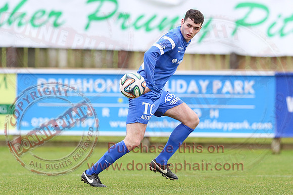 Ballinamallard United (1) V Glenavon (3) in IFA Danske Premier League.