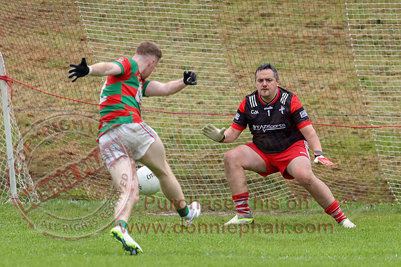 St. Pats Donagh (0-11) V Lisnaskea (1-11) in Club Players Championship 2B-1