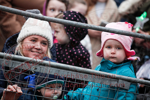 Switching on Christmas Lights in Enniskillen