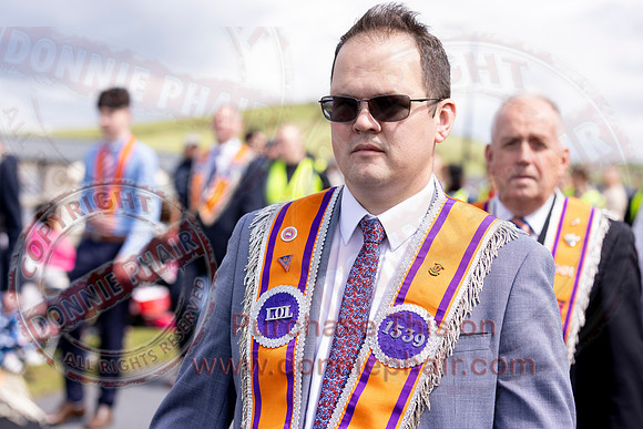 Annual County Donegal Twelfth Demonstration at Rossnowlagh-106