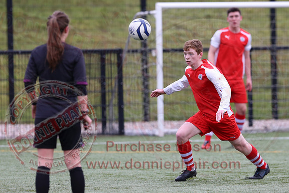 Ballinamallard Youth (2) V Cliftonville Youth (3) in IFA Youth League.