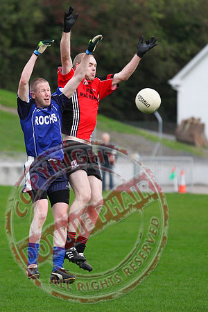 Brookeborough V Kinawley in GAA Football Championship Game.