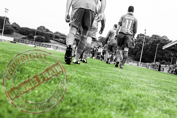 Ballinamallard FC V Dungannon Swifts in IFL Premium League Game.