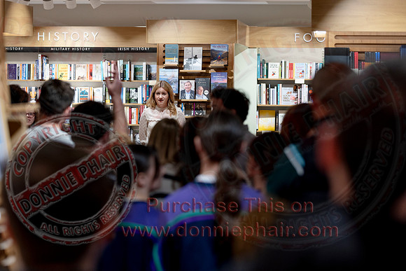 Bernie Collins from F1 - Book Signing in Waterstones, Enniskillen-23