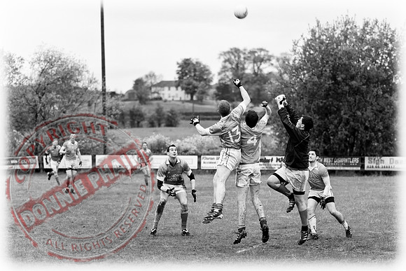 Belnaleck V Irvinestown in Senior GAA League Football.