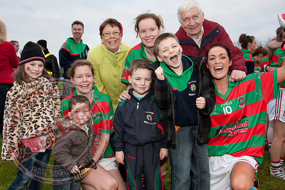 All-Ireland Ladies Intermediate Final between Lisnaskea and Stabannon.