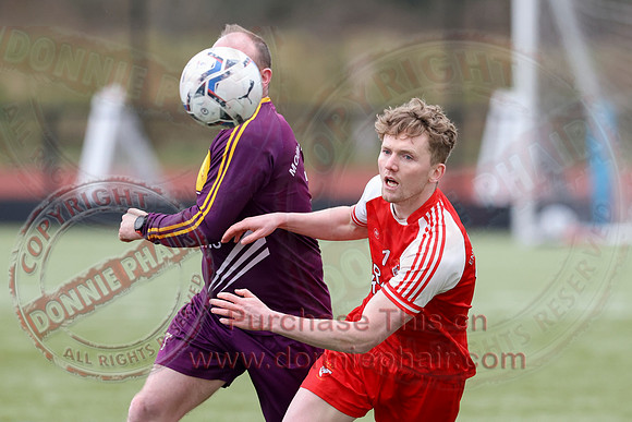 Mountfield (0) V Enniskillen Rangers (4) in Mercer Football League-4