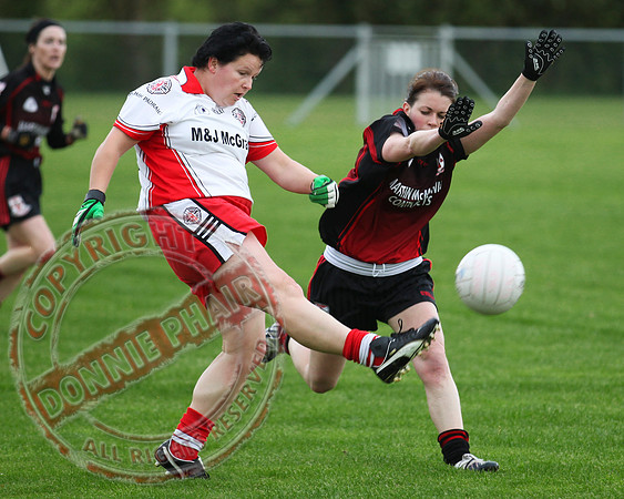 St. Pat's Donagh V Brookeborough in Ladies Intermediate GAA Final.