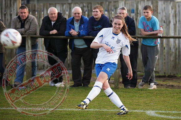 Fermanagh Mallards Ladies Soccer Team.