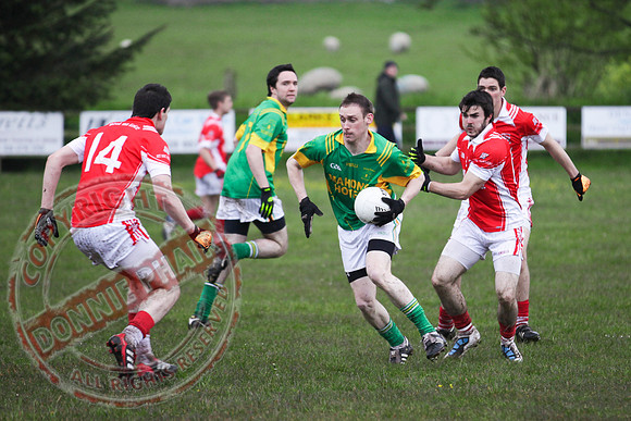 Belnaleck V Irvinestown in Senior GAA League Football.