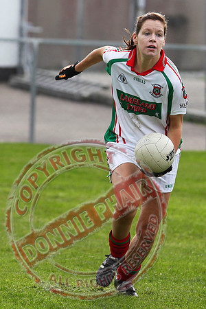 Lisnaskea Ladies V Gowna in Ladies Ulster GAA Semi-Final.  Held in Lisnaskea.