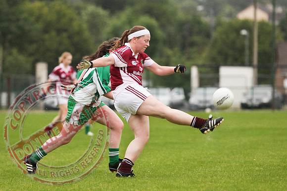 Ruth McGrath Ladies GAA Football Final Between Tempo and Ederney in Irvinestown.