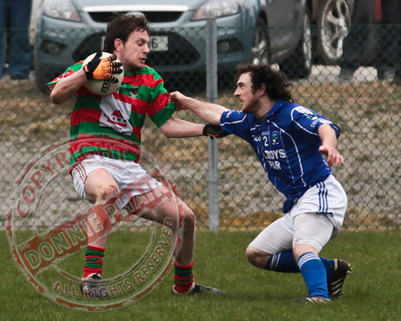 Devenish V Lisnaskea in Senior GAA Football League Final in Kinawley.  Devenish Won.