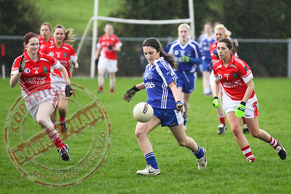 Ladies GAA Football League Final in Brookeborough between Kinawley and Newtownbutler First Fermanagh's.