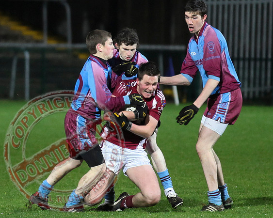 St. Michaels College Enniskillen V Omagh CBS in McCormick Cup game held in Brewster Park.