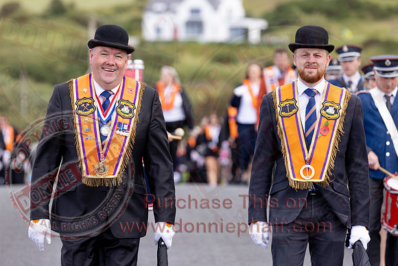 Annual County Donegal Twelfth Demonstration at Rossnowlagh-55