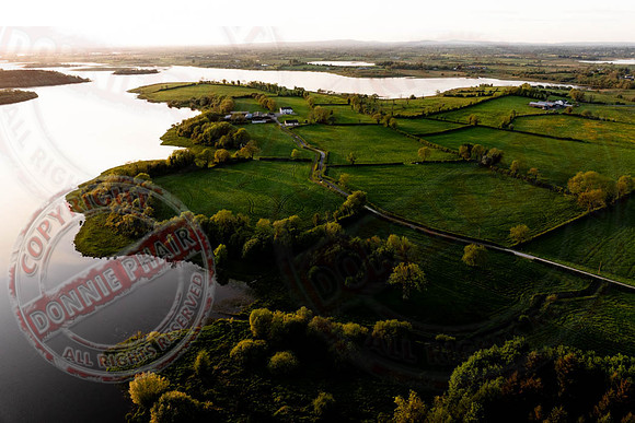 Aerial Views of Upper Lough Erne Fermanagh