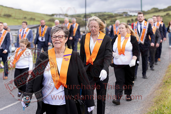 Annual County Donegal Twelfth Demonstration at Rossnowlagh-70