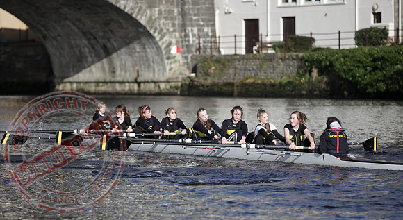 Head of the River Boat Race taking Place on the River Erne in Enniskillen, County Fermanagh.