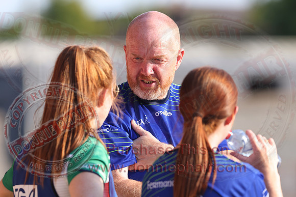 Antrim (3-15) V Fermanagh (0-11) in Ladies All Ireland GAA Football Junior Championship Final Replay-98
