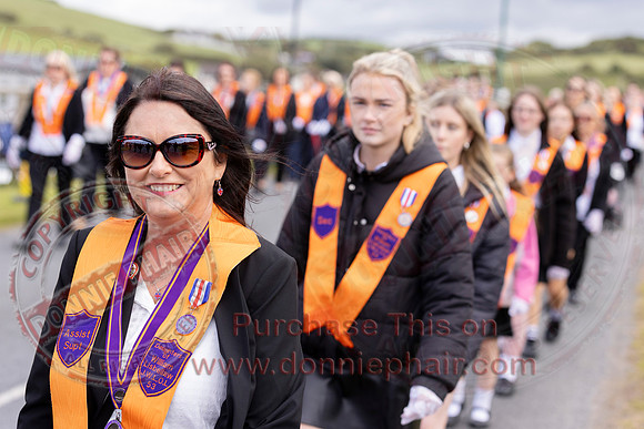 Annual County Donegal Twelfth Demonstration at Rossnowlagh-67