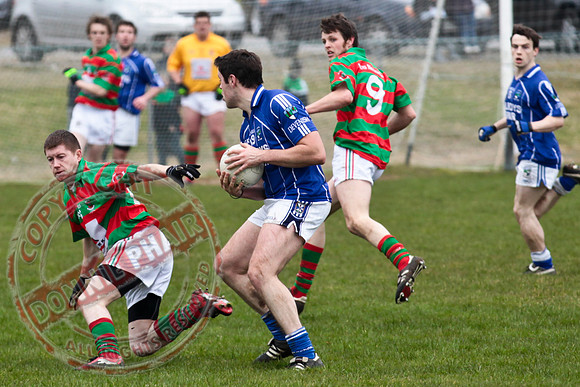 Devenish V Lisnaskea in Senior GAA Football League Final in Kinawley.  Devenish Won.