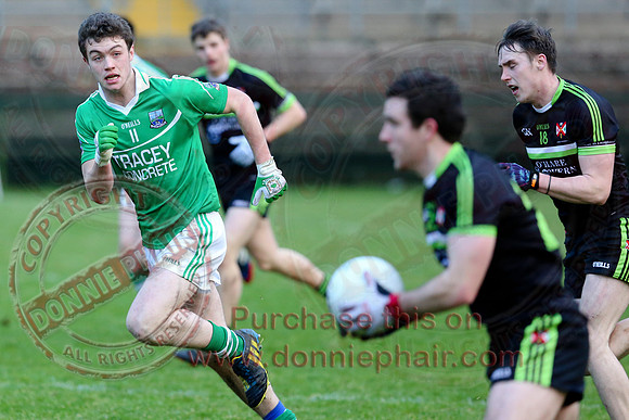 Fermanagh (1-13) V Queen's University (0-9) in Dr. McKenna Cup.