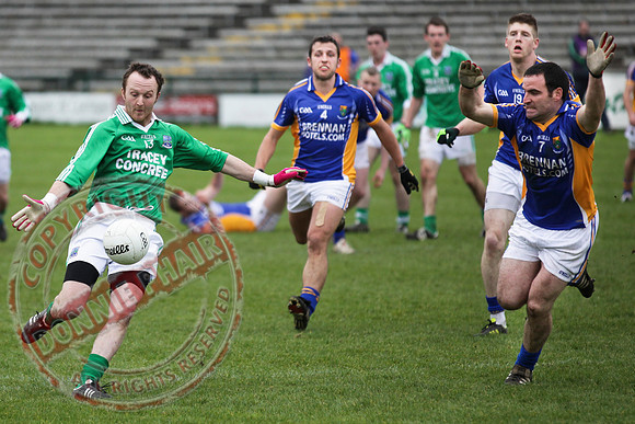 Fermanagh Senior Men V Wicklow in GAA Football in Brewster Park, Enniskillen.