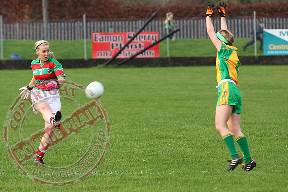 All-Ireland Ladies Intermediate Final between Lisnaskea and Stabannon.