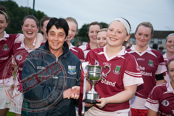 Ruth McGrath Ladies GAA Football Final Between Tempo and Ederney in Irvinestown.