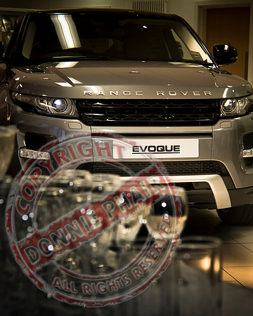Launch of Range Rover Evoque by TP Topping in The Waterways Building, Ennisikillen.