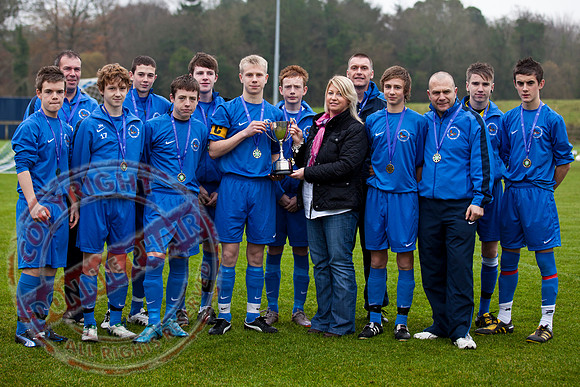 Ballinamallard Competing in the BKYL trophy.