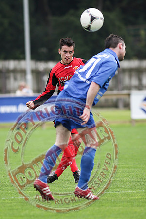 Ballinamallard FC V Dungannon Swifts in IFL Premium League Game.
