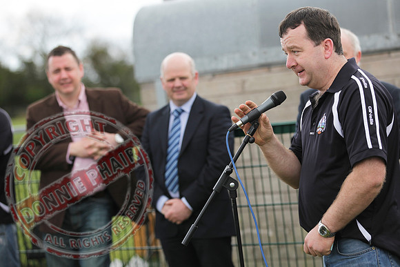 Official Opening of Aghadrumsee GAA Club new playing field.