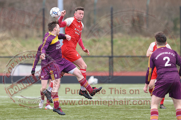 Mountfield (0) V Enniskillen Rangers (4) in Mercer Football League-15