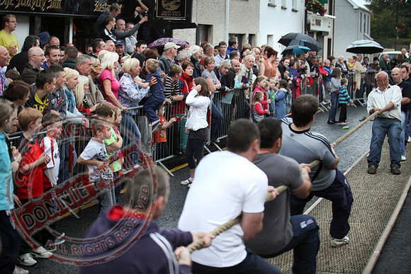 Kesh Festival - Tug O War Competition held in Main STreet.
