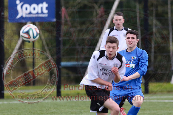 Ballinamallard United III (3) V Lisburn Distillery (3) in IFA Youth League