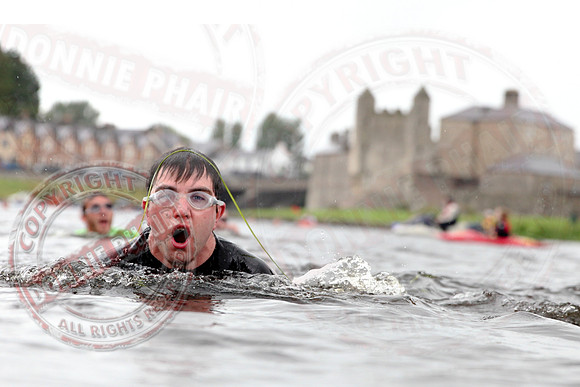 Charity Swim in Erne River in aid of RNLI.