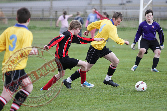 Enniskillen Rangers FC V Lisnaskea Rovers U16 Soccer