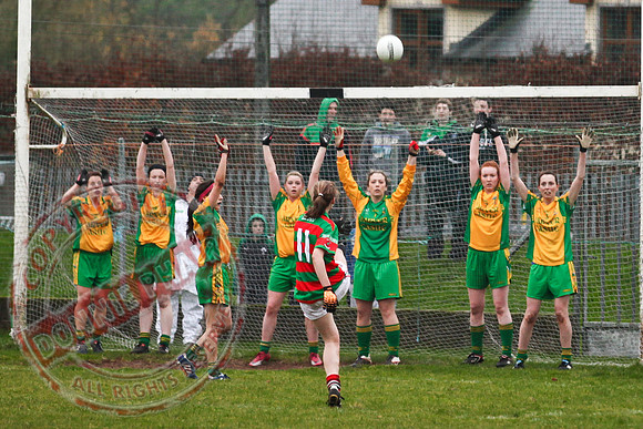 All-Ireland Ladies Intermediate Final between Lisnaskea and Stabannon.