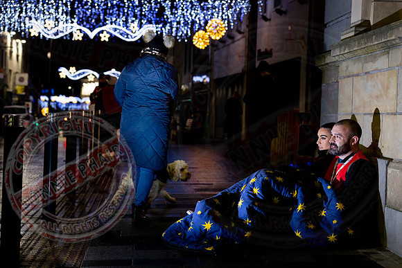 First Housing Charity Sleep Out at The Diamond Enniskillen