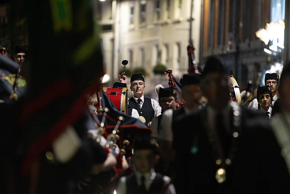 Enniskillen Pipe Band 100th Anniversary Centenary Parade