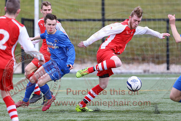 Ballinamallard Youth (2) V Cliftonville Youth (3) in IFA Youth League.